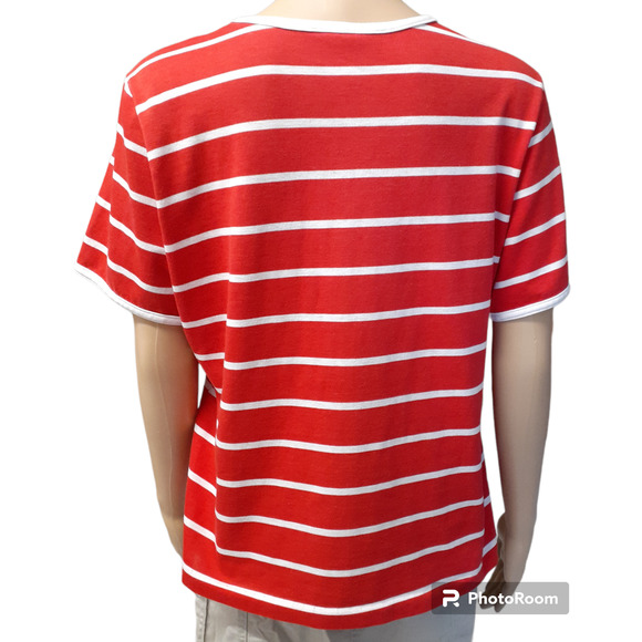 Vintage 70's Ko Ko Knits of California Pullover Short Sleeve XL Shirt Top - Picture 2 of 5